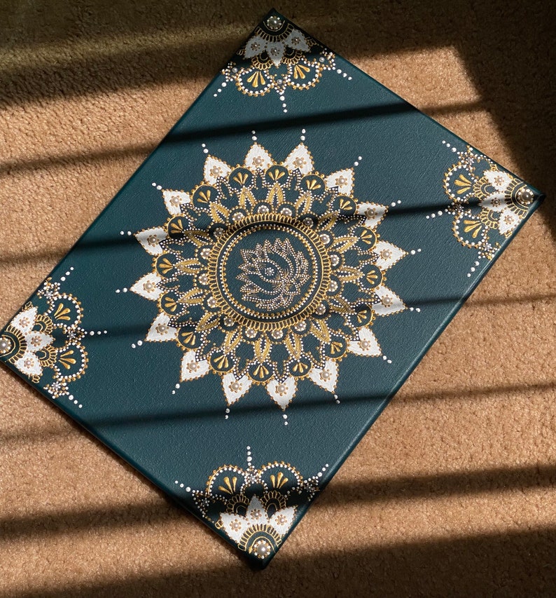Mandala Mandala Painting Mandala Art Canvas Acrylic Paint - Etsy