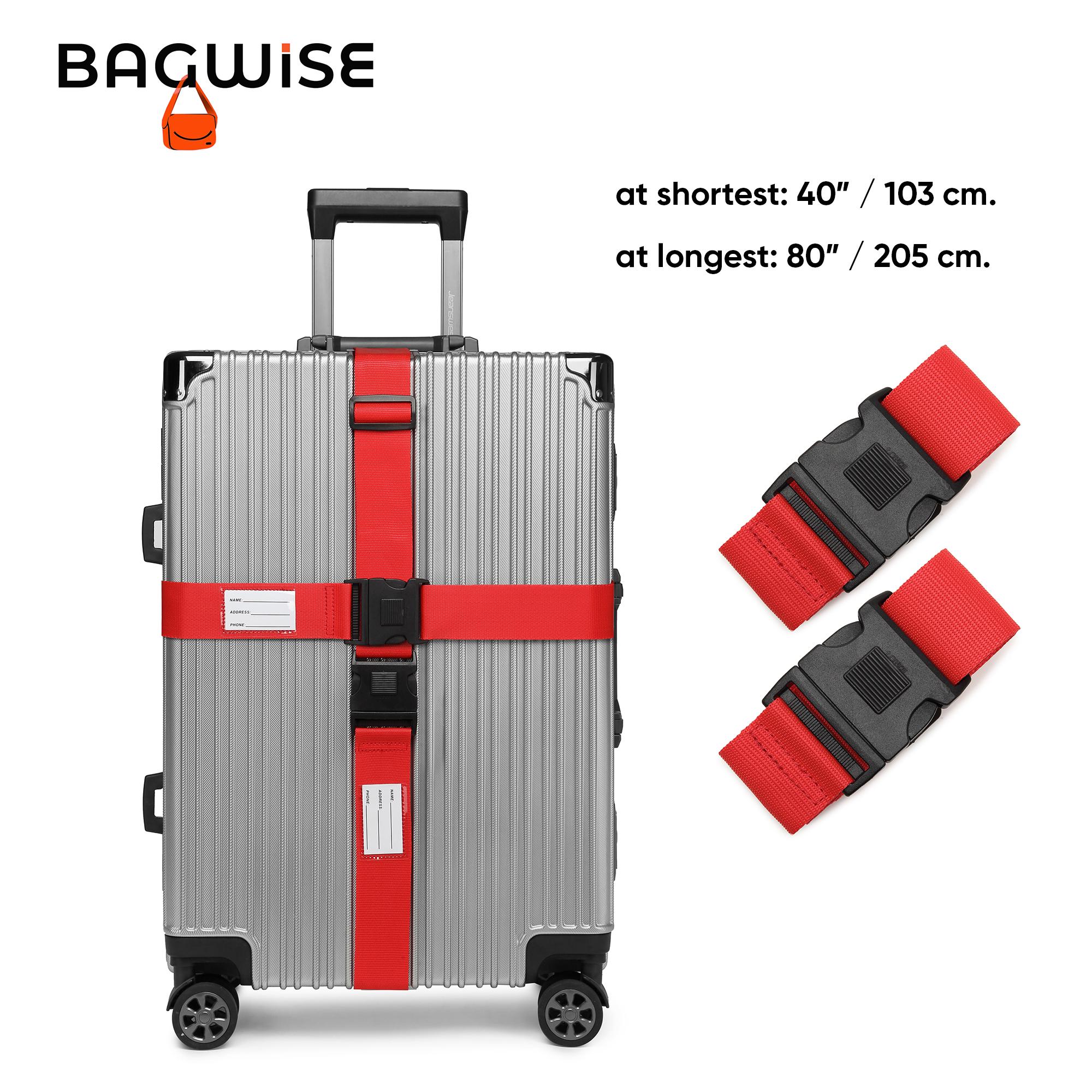 Cinghia Per Bagagli Personalizzata Con Nome Ricamato Regolabile Per - Foto 6