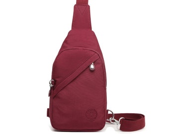 Borsa a tracolla Bagwise® - Borsa a tracolla - Unisex - S - (1239) - Bordeaux