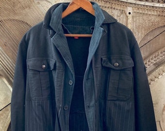 Upcycled, Streetwear, Patchwork, Eclectic, Handmade, Military, Artistic, Unique, Unisex, Sustainable, Fashion, Clothing