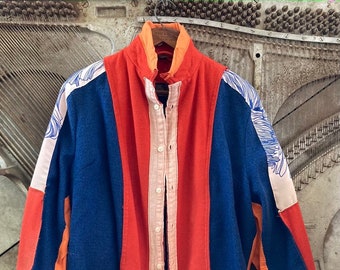 Upcycled, Streetwear, Patchwork, Eclectic, Handmade, Artistic, Unique, Unisex, Sustainable, Fashion, Clothing