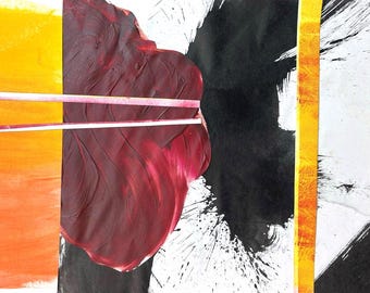 Title: Binding A Beating Heart, 12 x 19, Original Artwork