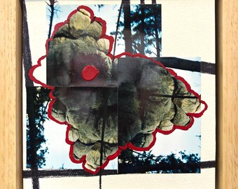 Title: Stone Pillow, 13 x 14, Original Artwork