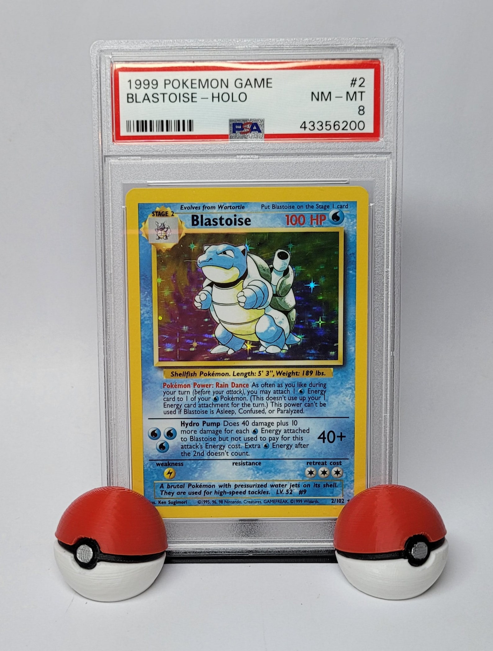 Custom Pokemon Card Display Stand for PSA or BGS Cases Etsy