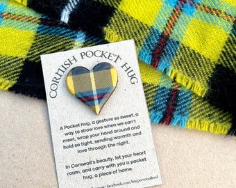 Cornish Tartan Pocket Hug