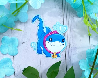 Rivals Jeff the Land Shark Vinyl Sticker