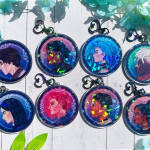Arcane Double Sided Epoxy Acrylic Charms