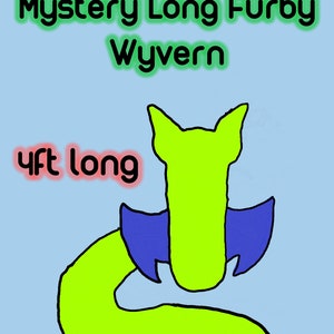 Misterioso WYVERN FURBY LARGO