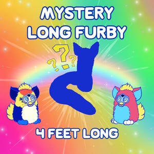 FURBY MISTERIOSO DE 4 PIES DE LARGO