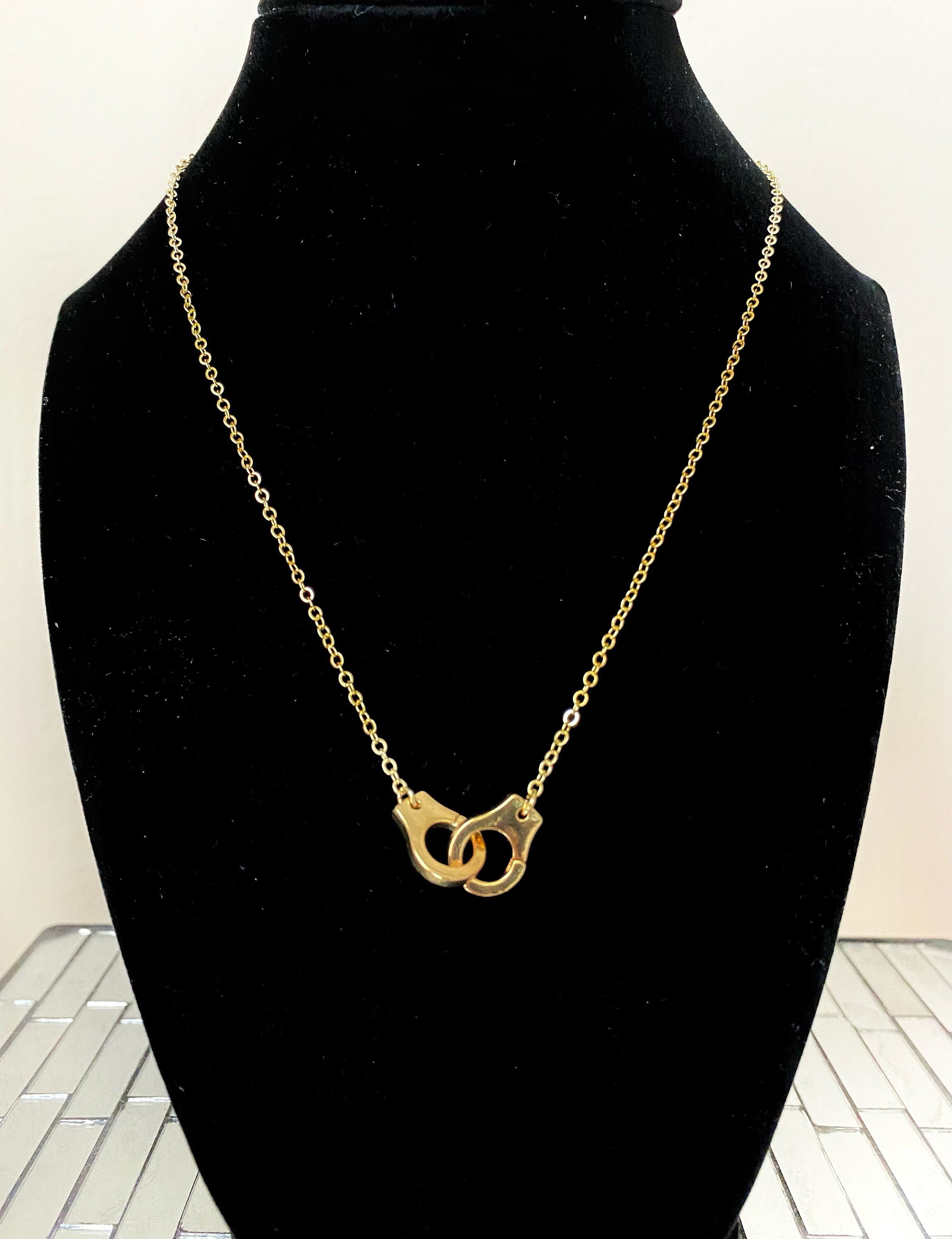 Gold Cuff Necklace Etsy