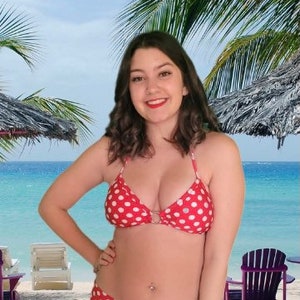 Bikini Cortininha with padding with shorts