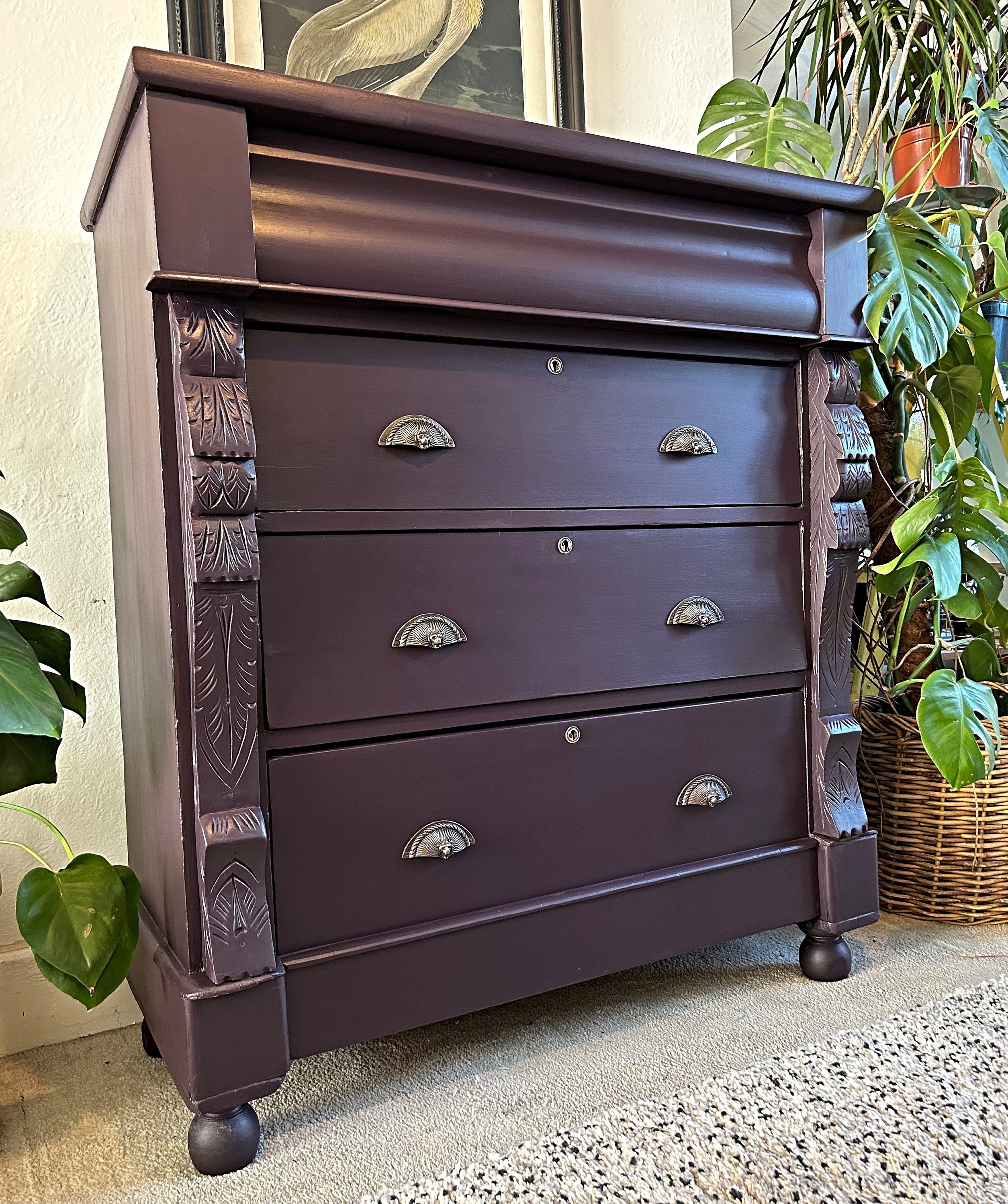 100 solid 2024 wood dresser