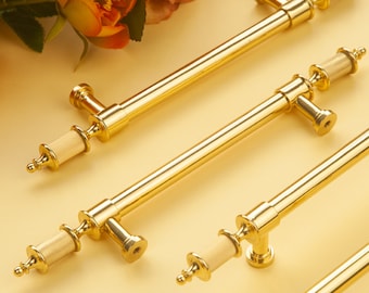 Creative Gold Pulls, Solid Brass Pulls, Furniture knobs, Nordic Style drawer pulls , wardrobe Knob, Cabinet Knobs , Drawer Pulls,Home gifts