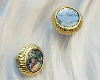 Shell brass shell handles, drawer handles, kitchen cabinet handles, vanity handles, home decor, furniture, hardware gifts, home improvement