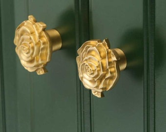 Solid Brass knobs,Creative Knobs,Vintage Knobs,Gold Cabinet Knobs,Drawer Pull,Wardrobe Door Furniture Handles