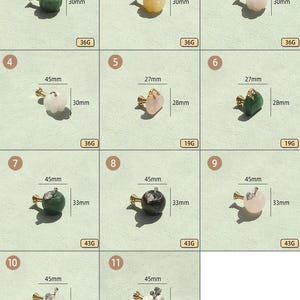 K&ouml;nnte beinhalten: Elf Apfel-Ohrstecker in verschiedenen Farben: Gr&uuml;n, Gelb, Rosa, Wei&szlig; und Schwarz. Jeder Ohrring hat einen goldfarbenen Stift und misst ca. 45mm x 30mm bis 45mm x 33mm.