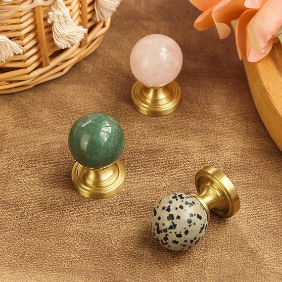 Natural Crystal Edging Gold Single-hole Home Knobs,drawer Pulls ,cabinet  Pulls,wardrobe Pull,irregular Crystal Knob,dresser Handle - Etsy New Zealand