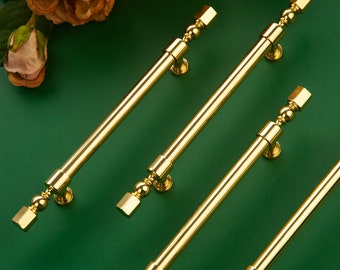 Vintage Gold Pulls, Solid Brass Pulls, Furniture knobs, Nordic Style drawer pulls , wardrobe Knob, Cabinet Knobs , Drawer Pulls,Home gifts