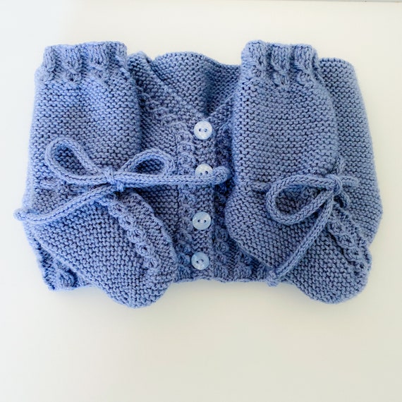Baby booties knitting patterns free by angel best sale