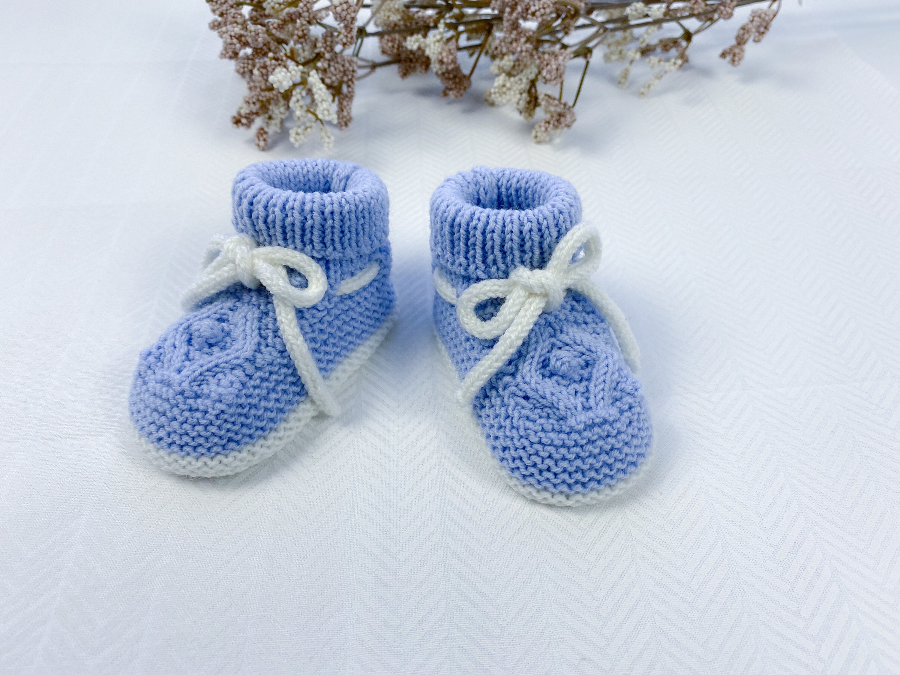 James Baby Booties Knitting Pattern 138 english Baby Shoes - Etsy
