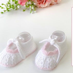 Alana Baby Booties, Knitting Pattern 137 (English) | Baby Shoes Knit Pattern | 4-6 months | Detailed Instructions | Instant PDF Download