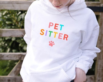 Pet Sitter Hoodie, Dog Sitter Sweatshirt, Pet Sitter Shirt, Gift for Dog Sitter, Dog Lovers Gift