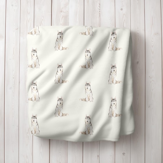 Husky fleece blanket deals