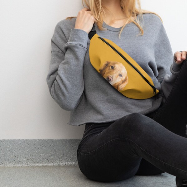 Dog Photo Fanny Pack Etsy