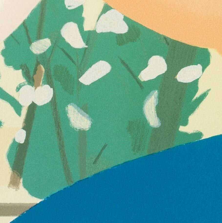 Alex Katz 'Fahrrad im Central Park' Kunstdruck Etsy