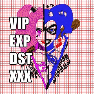 Stickdatei Harley Quinn / Joker / Subidde Squad