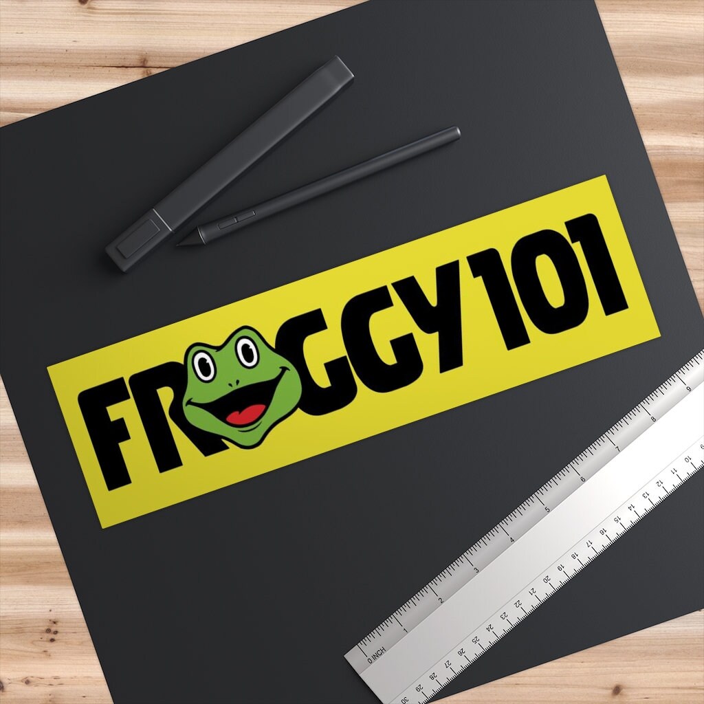 Froggy 101 Bumper Sticker the Office 