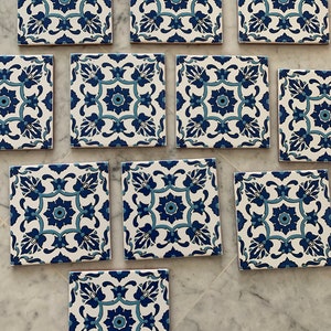 6X6 Mediterranean ceramic tiles afbeelding 8