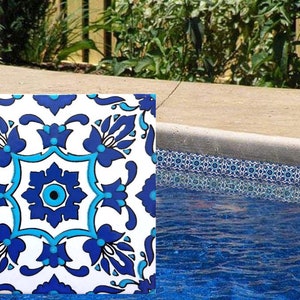 6X6 Mediterranean ceramic tiles afbeelding 5
