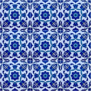 6X6 Mediterranean ceramic tiles afbeelding 3