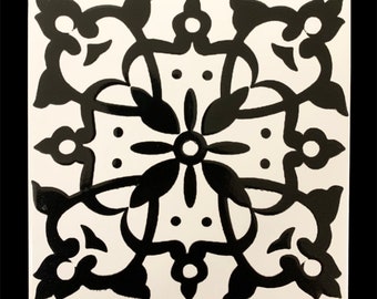 Azulejos cerámicos mediterráneos de 6x6