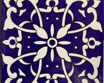 Azulejos de cerámica mediterránea, azulejos de cocina, azulejos hechos a mano, azulejos pintados a mano, azulejos de piscina, azulejos de pared para encimera de baño, decoración