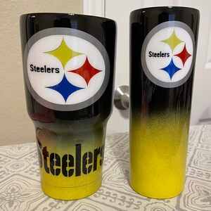 Pittsburgh Steelers-Pirates-Penguins Tumbler-20 Ounces Skinny