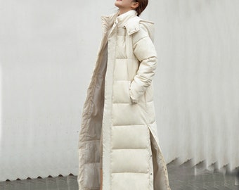 long thick coat