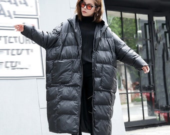 HTDBKDBK Women Outerwear Fur Hooded Coat Long Cotton-Padded Jackets Pocket Coats Packable Down Jacket Long Down Coat HTDBKDBK Women Outerwear Fur Hooded Coat Long Cotton-Padded Jackets Pocket Coats Packable Down Jacket Long Down Coat