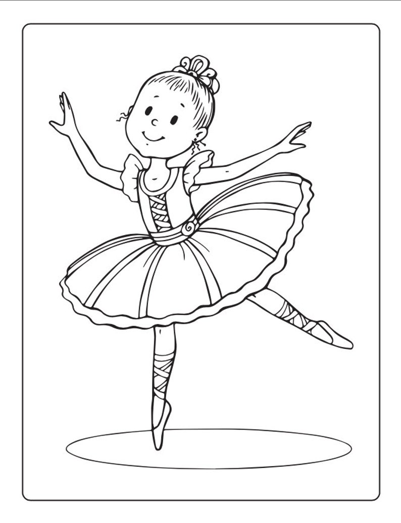 15 Dancing Coloring Pages Printable Digital Download - Etsy
