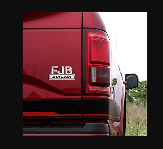 FJB EDITION 3D Badge Car Automotive Truck Sticker Side Tail Emblem