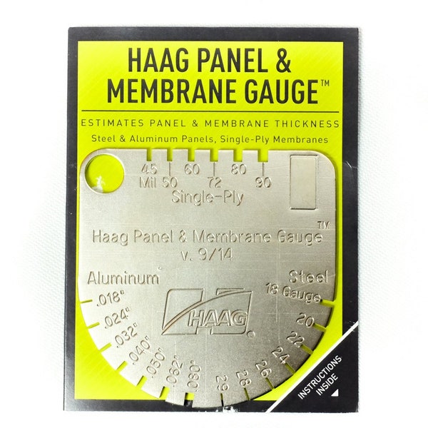 Haag Panel & Membrane Gauge