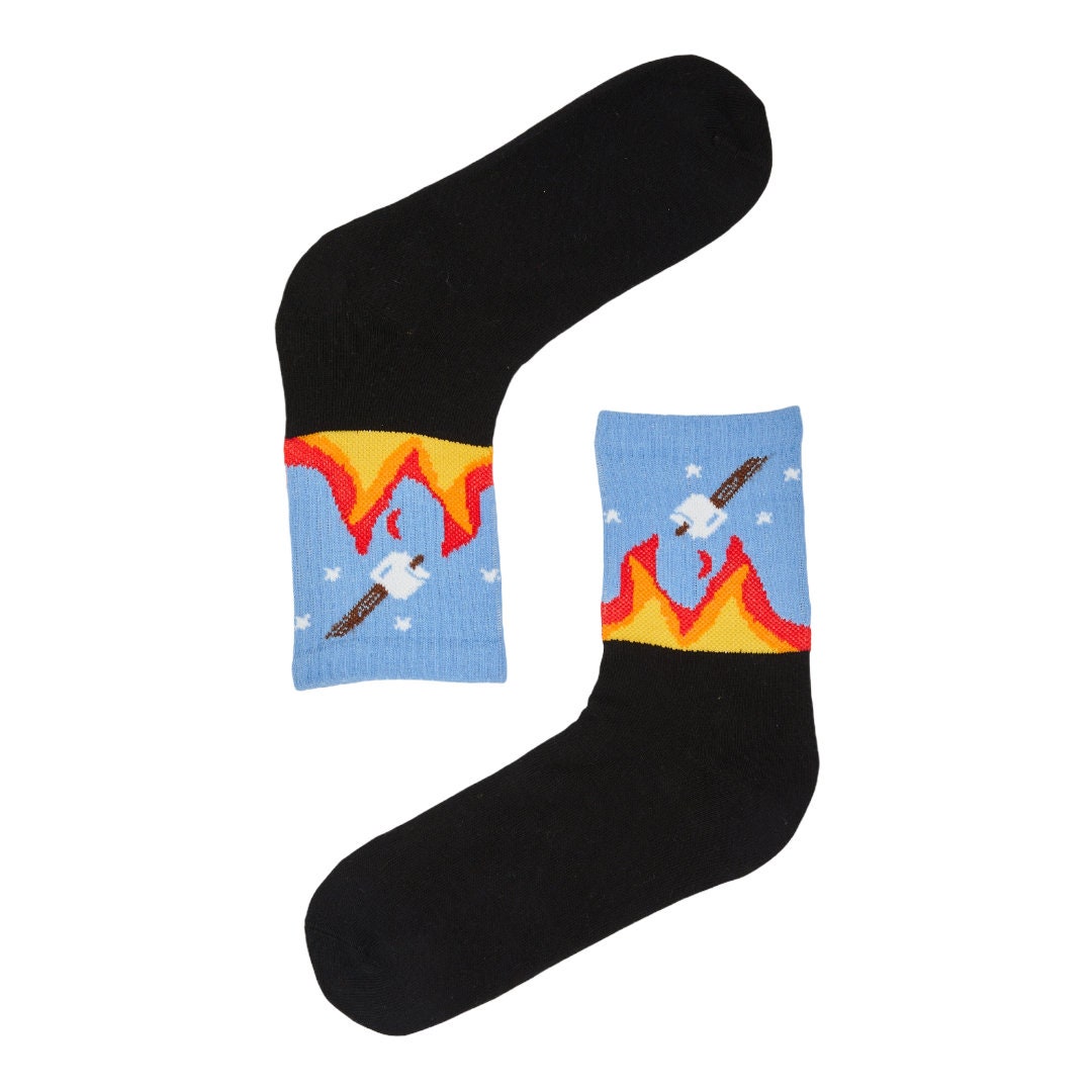 Wholesale 5 pieces Camp Fire Socks Etsy