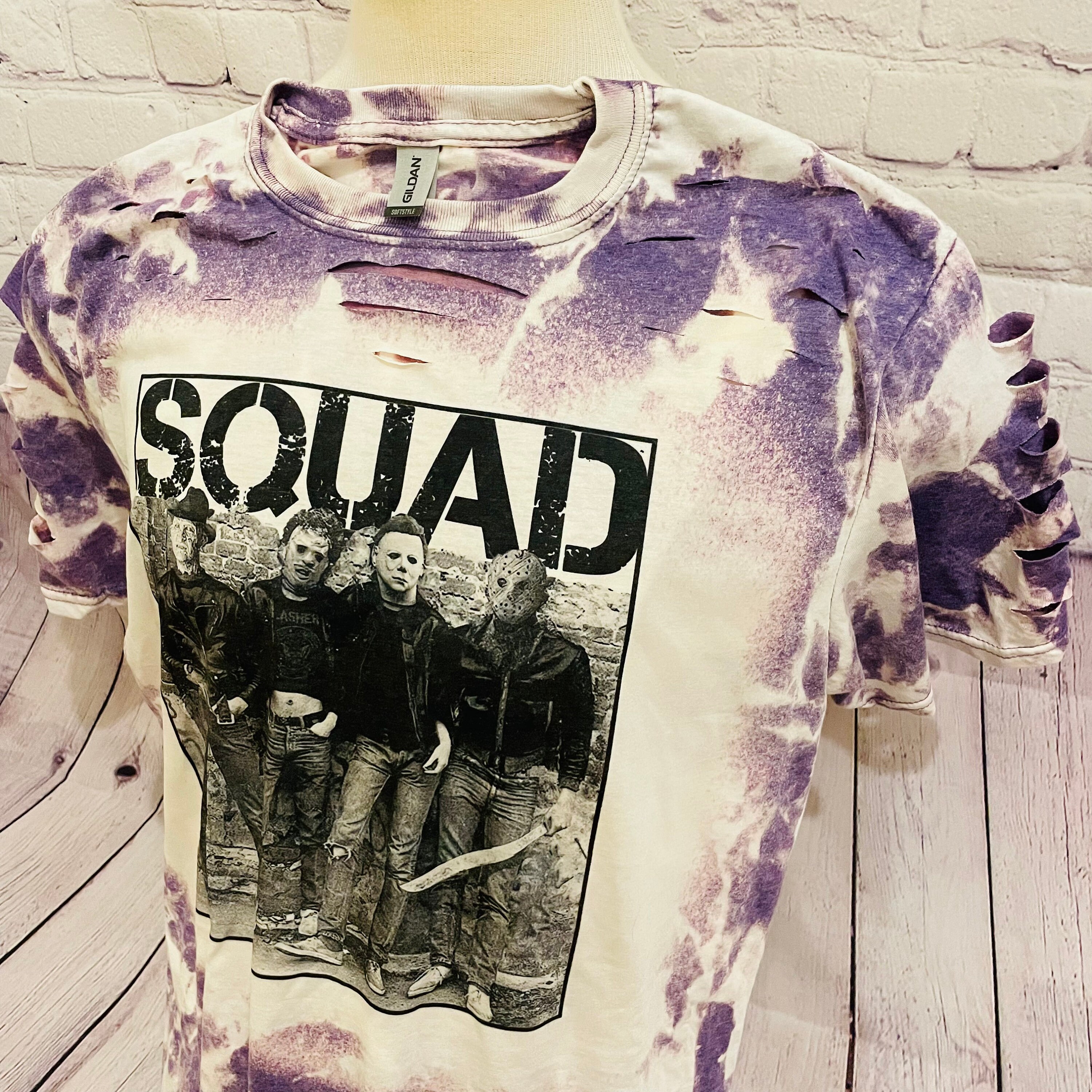 bleached horror shirts