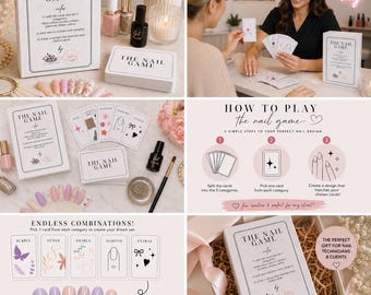 EL JUEGO DE LAS UÑAS – Juego de cartas digital para técnicos de uñas