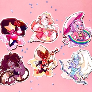 Steven Universe Fusions Glossy Stickers