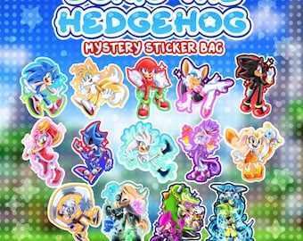Sonic Mystery Sticker Bag
