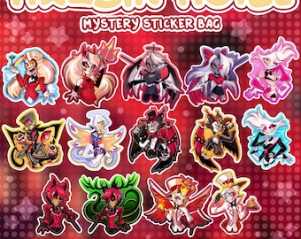 Hotel Demons Mystery Sticker Bag