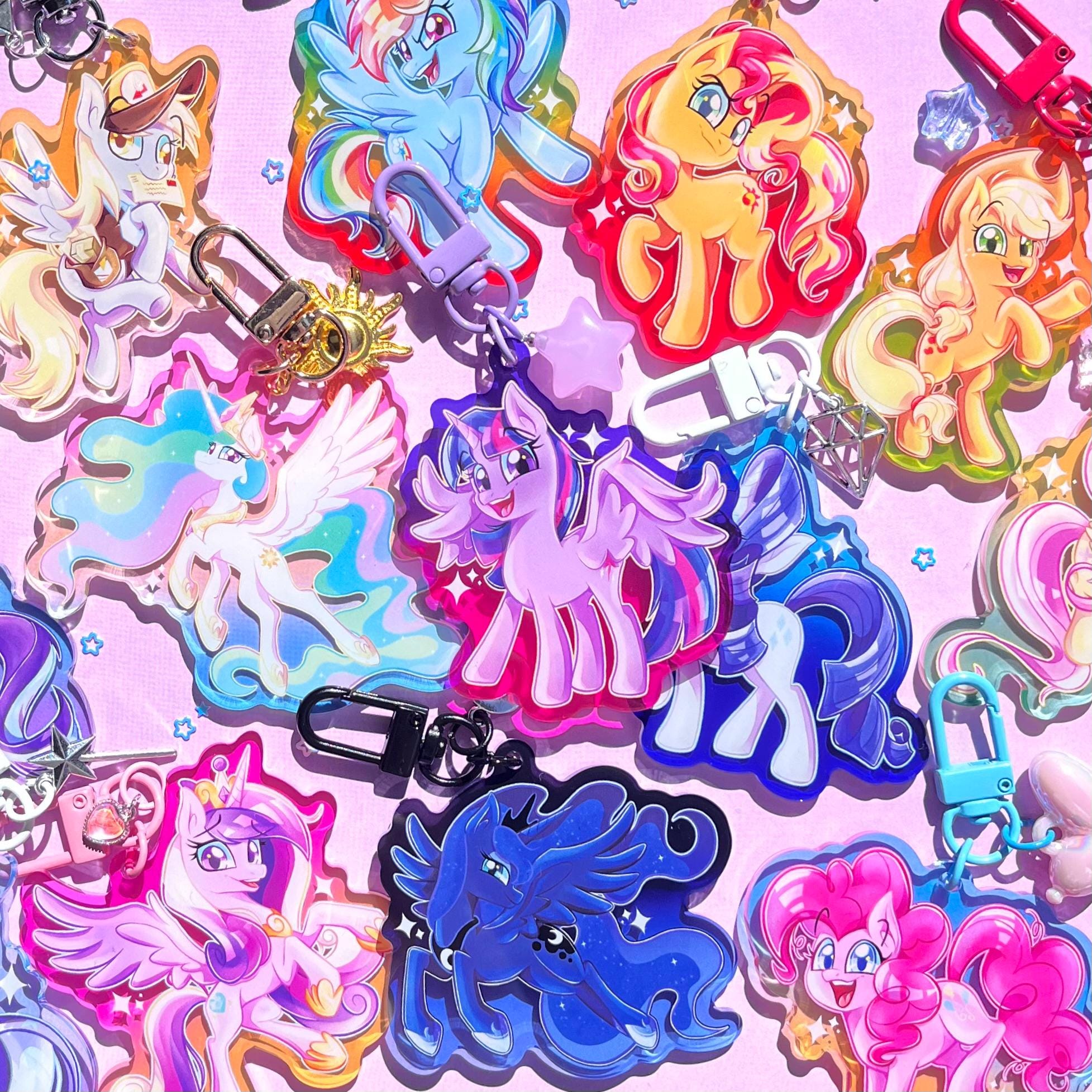 MLP Keychains (wave 1) - Etsy
