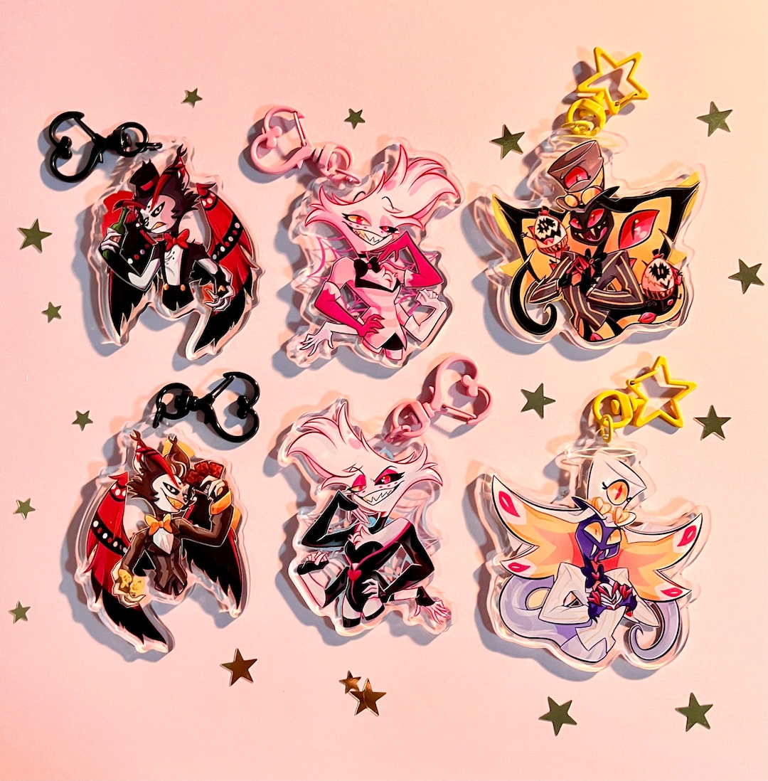 Hazbin Hotel Hotel Staff Holiday アクキー il_1080xN.6098505310_c1c7.jpg